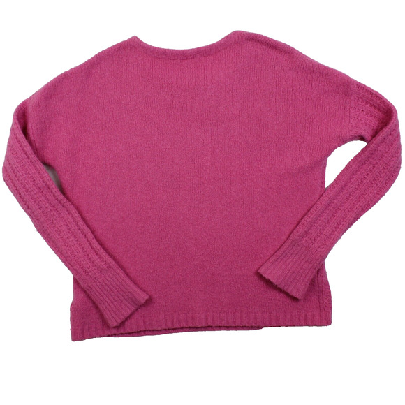 GAP Soft Alpaca Blend Knit Sweater Womens Medium Pink Cozy Y2K Classic - Picture 6 of 6